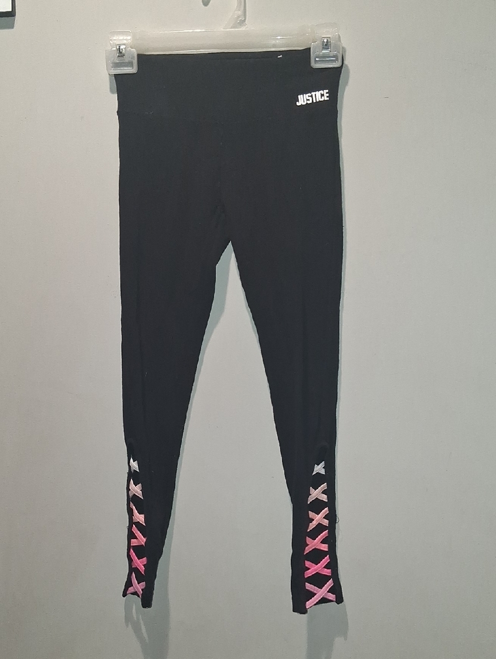 Cute Girl's "Justice" Leggings.
